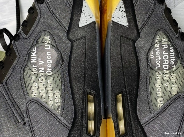 Air Off-White x CT8480-001 5 Jordan Black 0603
